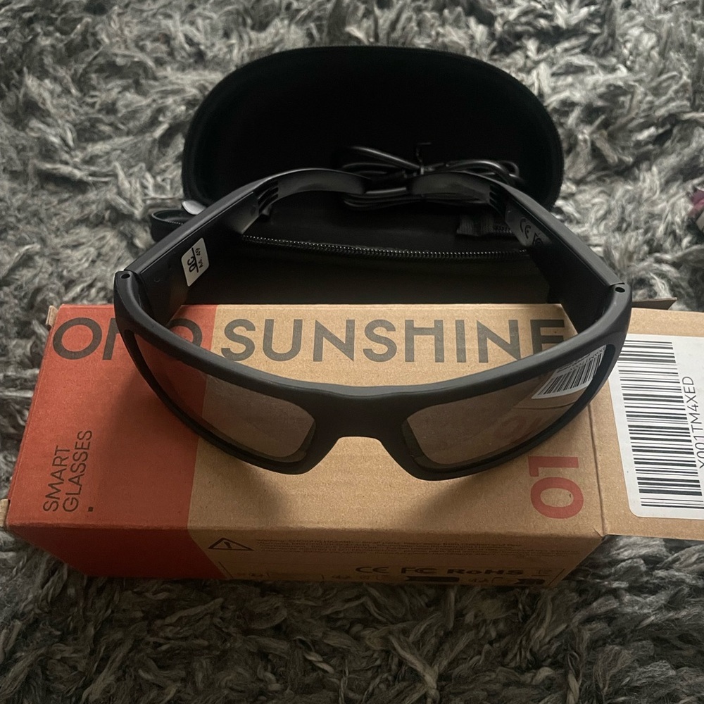 OhO Smart Glasses with Bluetooth Speaker, UV Protection and Voice Control